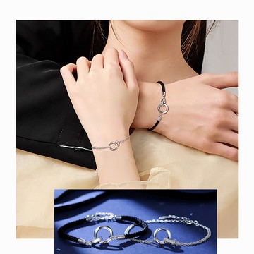 【纏綿】莫比烏斯環情侶手錬