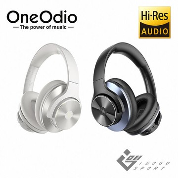 OneOdio A10 耳罩式降噪藍牙耳機灰金色