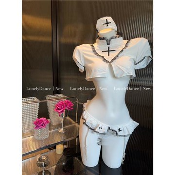Lonelydance特殊護士*性感超短內衣制服套裝內褲修女萌妹節日派對