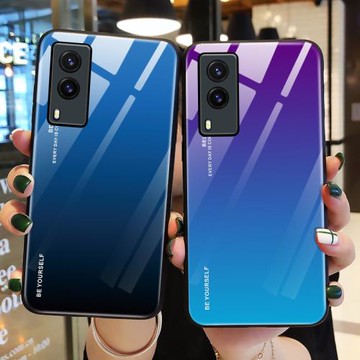 適用vivoy71t手機殼鋼化玻璃vivo保護步步高y71t硅膠套V2102A全包5G防摔炫酷voviy軟殼t5g男vovoy網紅viviy女