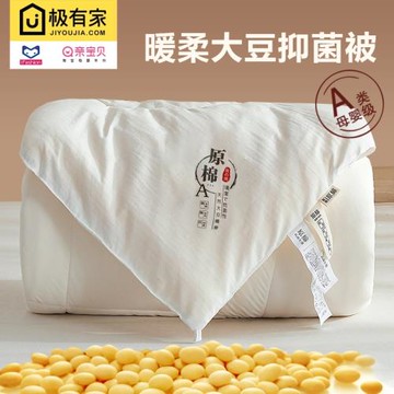 大豆被A類抗菌大豆纖維被子春秋被冬被芯加厚保暖空調被夏被雙人