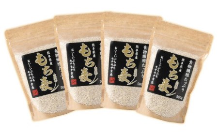 熊本県産 もち麦 2kg 500g×4袋