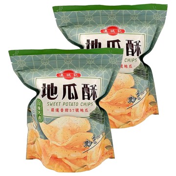 連城記 海苔地瓜酥 140g 台灣嚴選57號地瓜  2包