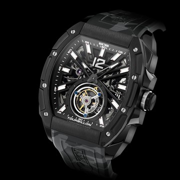 MEMORIGIN 萬希泉 聯乘系列 Black Angel 陀飛輪腕錶(MO0507) 1212購物節 送禮推薦