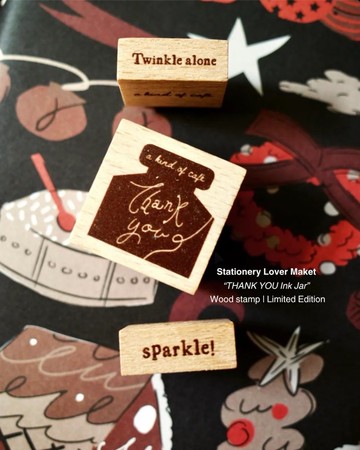 【什物】聖誕手帳文字小章