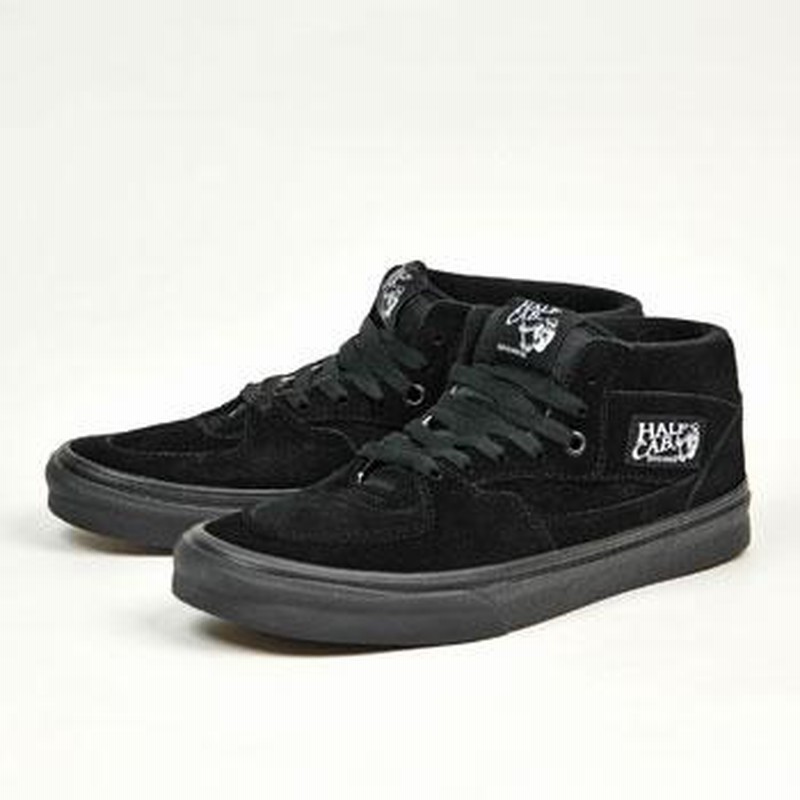 バンズ ハーフキャブ VANS スニーカー ブラック/ブラック USA