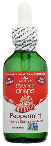 Wisdom Natural SweetLeaf Sweet Drops Sweetener Peppermint 2 fl oz