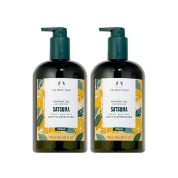 THE BODY SHOP 沙蘇馬水漾沐浴膠 750ml*2入組(航空版)