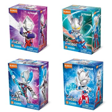 超人力霸王 布魯可 可動積木公仔 第一彈-布雷薩 Blazar 阿爾法 Alpha 迪卡 Tiga 傑洛 Zero