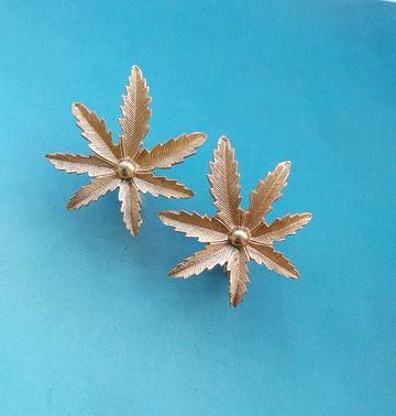 Vintage Jewelry 西洋古董飾品 SARAH COV  Autumn Haze 夾式耳環