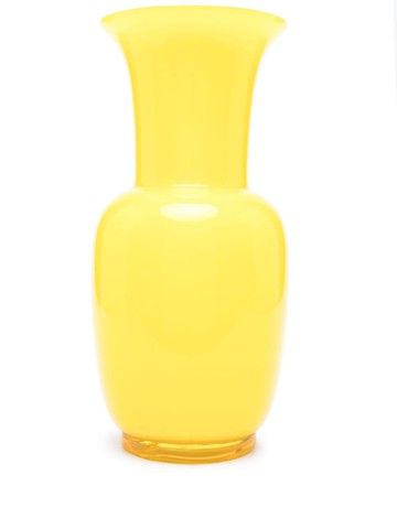 Venini - Opalino Murano-glass vase (36cm) - unisex - glass - One Size - Yellow