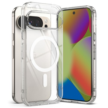 Ringke Fusion Magnetic 適用於 Google Pixel 10 / 10 Pro 透明防刮保護套