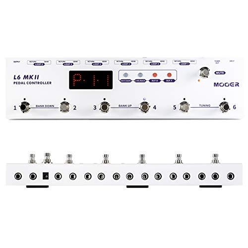 MOOER Pedal Controller L6 MKII Programmable Loop Switcher with 並行輸入品