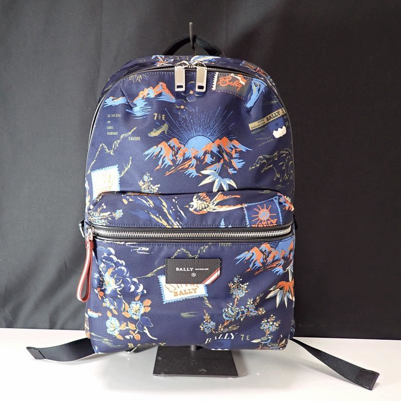 バリー (BALLY) リュック バックパック BACK PACK☆FEREY BLUESKY