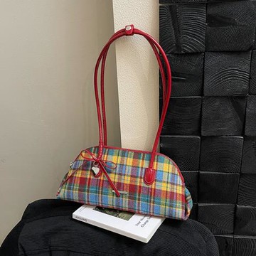 復古豹紋波士頓2025跨境新款秋冬大容量通勤單肩腋下手提包女包潮