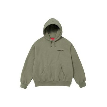 Supreme CIRCLE LOGO HOODED OLIVE 連帽長袖 帽T 橄欖綠 SUP-465 現貨