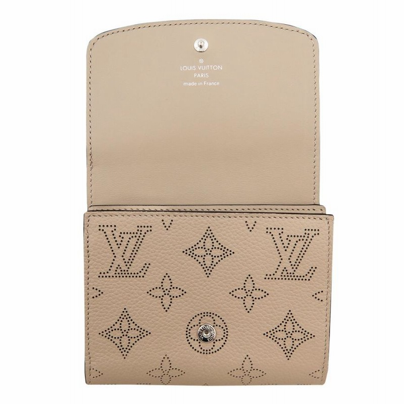 LOUIS VUITTON 三つ折り財布 マヒナ ポルトフォイユ イリス やぼったい XS