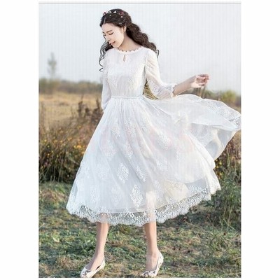 レース白ワンピースの通販 29 806件の検索結果 Lineショッピング