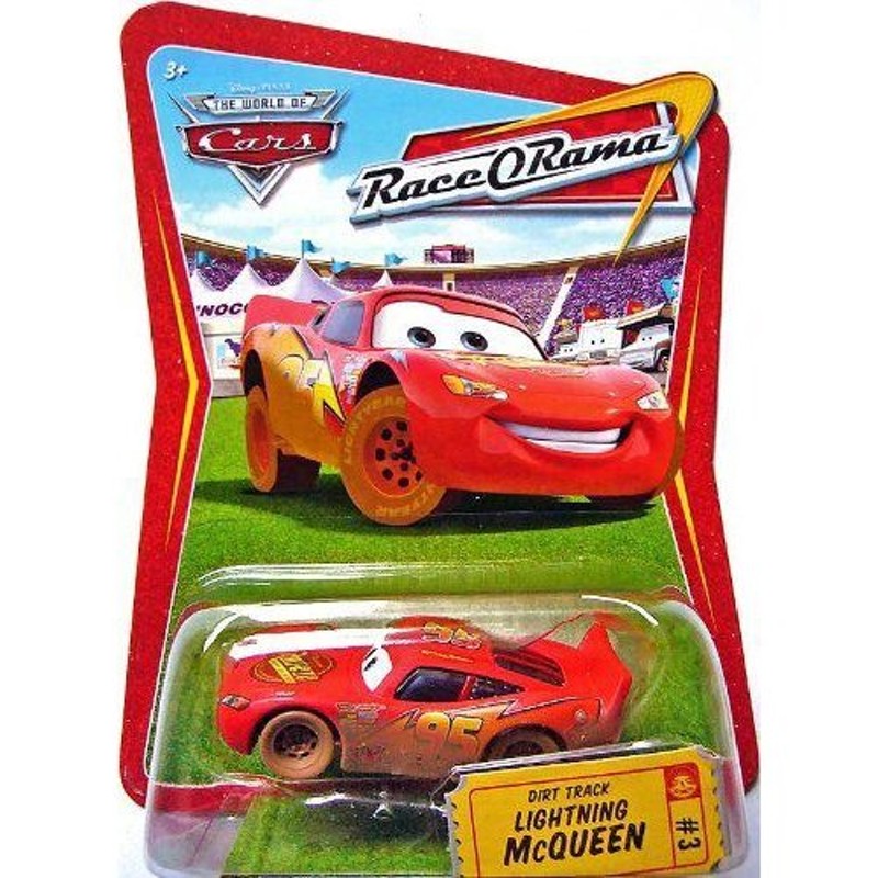 ディズニー ピクサー The World Of Cars Dirt Track Lightning McQueen