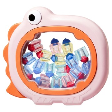 OhBabyLively 乳牙盒  粉色龍龍 + 透明盒  16 x 3 x 14cm