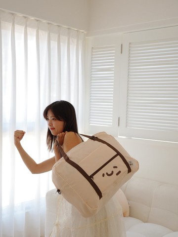 咻熊家 泥大臉旅行收納袋