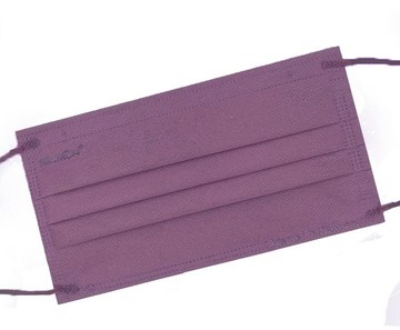 麗正 成人平面型醫用口罩(迷霧紫)- 50入 /單片包裝