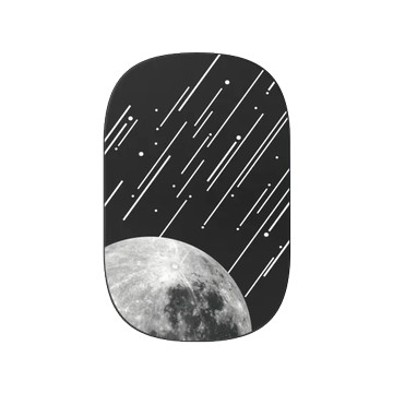 固架 MAX- MagSafe 兼容 黑 - Classics - 星際風-月球流星雨