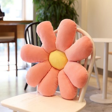 預購【家寵LOVEHOME】 LOVEHOME 雛菊坐墊  花瓣坐墊 屁墊  靠枕 靠墊 椅墊 辦公室 居家 - 粉色花瓣