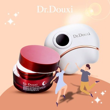 ［快速出貨］老婆大人我愛妳【Dr.Douxi朵璽】動感光波雲朵機+凍齡熬夜奇蹟霜 50ml-♊雙子座專屬生日禮物🎁情人節💍告白禮物💎畢業快樂