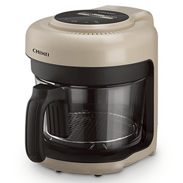 CHIMEI 奇美家電 玻璃氣炸鍋 EV-02G0FM 2.0L 適合1-3人份 3D熱循環氣炸  焦糖奶茶色