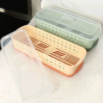 臺灣出貨🔥筷子筒筷子籠筷子盒架桶塑料吸管勺子刀叉帶蓋瀝水託餐具收納家用