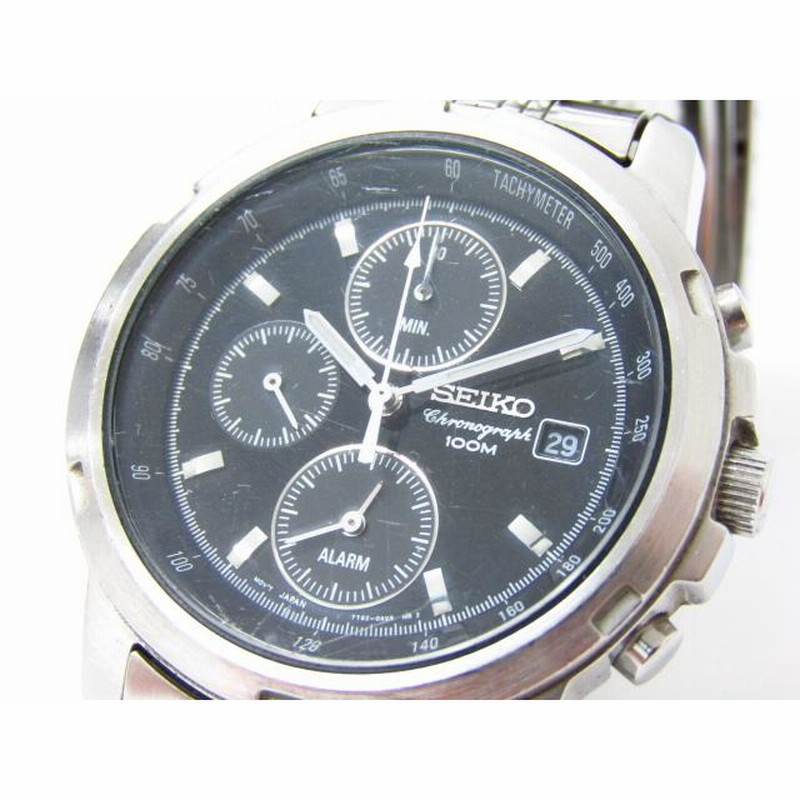 SEIKO セイコー 7T62-0AP0 クロノグラフ クォーツ腕時計♪AC21935 | LINEブランドカタログ