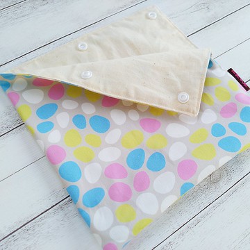 台灣傳統馬賽克浴缸厚棉牛津布 即食版 環保食物袋 兩款內裡