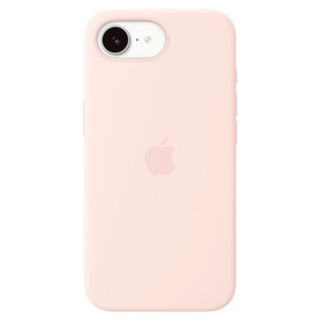 Apple 2026 iPhone 17 系列 MagSafe 矽膠保護殼  嫩粉色  iPhone 17e