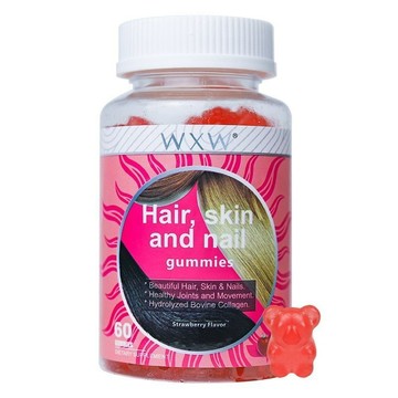 WXW頭髮皮膚指甲軟糖Hair skin and nails gummies -藍山