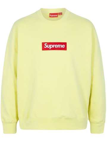 Supreme - Box Logo crewneck sweatshirt - unisex - Cotton - M - Yellow