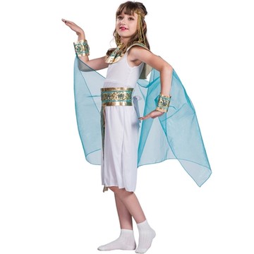 華麗雕花拉丁公主洋裝 萬聖節服裝 洋裝 裝扮 角色扮演 公主 女童 兒童 童裝 現貨 橘魔法