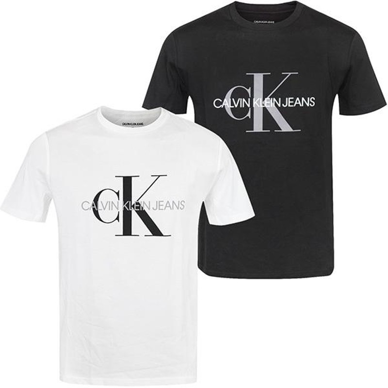 CK カルバン・クライン CALVIN KLEIN メンズ クルーネック Tシャツ