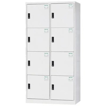 灰 HAPPYHOME~免組裝~多用途3x6尺鋼製8格置物櫃HDF-2508A