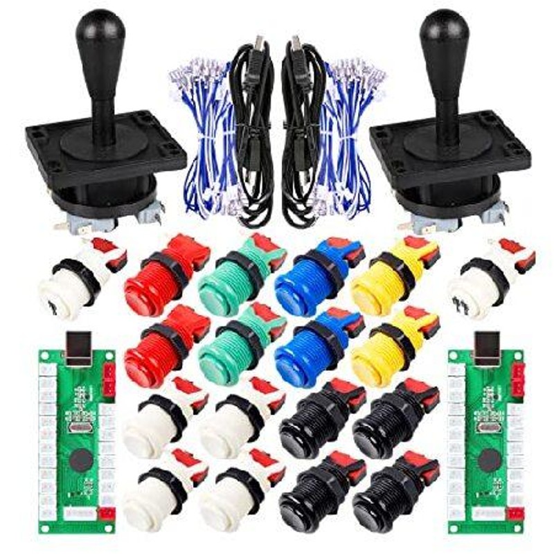 EG STARTS Player Classic Arcade Game DIY Part for Mame USB Cabinet Zero  Delay USB Encoder to PC Games Way Joystick 18x Arcade Push Bu 並行輸入品 通販  LINEポイント最大0.5%GET