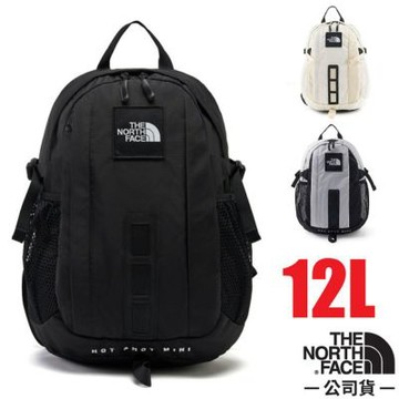 【The North Face】DWR防潑水休閒後背包12L.日用書包.雙肩筆電背包.運動背包/ 8GJJ