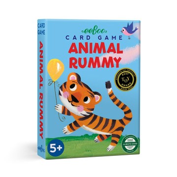 eeBoo 遊戲卡牌 - Animal Rummy Playing Cards 動物拉密 5+
