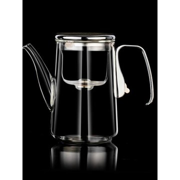 (免運)2025新款磁吸飄逸杯耐熱全玻璃內膽自動沖茶器家用懶人泡茶壺套裝