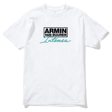 【快速出貨】ARMIN VAN BUUREN Logo Intense 短T白色 電音派對舞曲 DJ