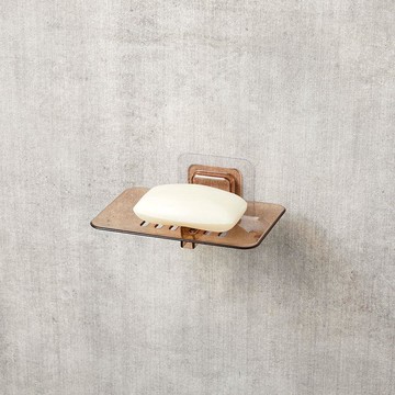 仿壓克力無痕皂盒