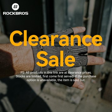 ROCKBROS騎行手套全指半指防滑耐磨舒適透氣騎行裝備戶外活動裝備