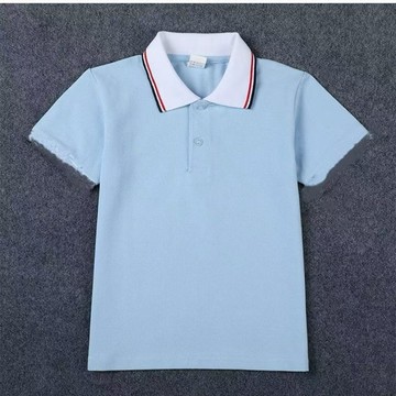 ARY 兒童校服 POLO衫 中小學生夏季爆款班服 短袖T恤 翻領POLO衫 女童短袖 男童短袖 男童Polo衫
