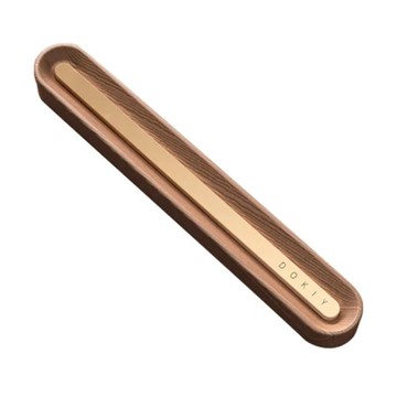 精緻典雅車用 出風口夾式香氛禮盒 胡桃木款 8.7 x 1.2 x 1.3cm 15g  1個