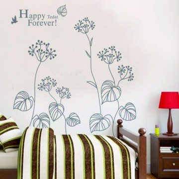 JB Design - 時尚壁貼-歐式簡約花草