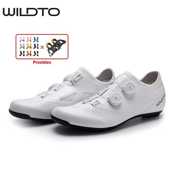 Wildto 公路自行車騎行鞋專業自行車防滑釘鞋透氣 SPD 兼容 Z24YTS001